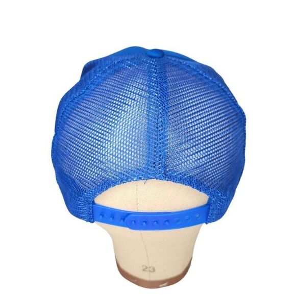 Vintage AGM-88A Harm Missile Trucker Hat Mens One Size Blue Snapback Cap - Picture 5 of 7